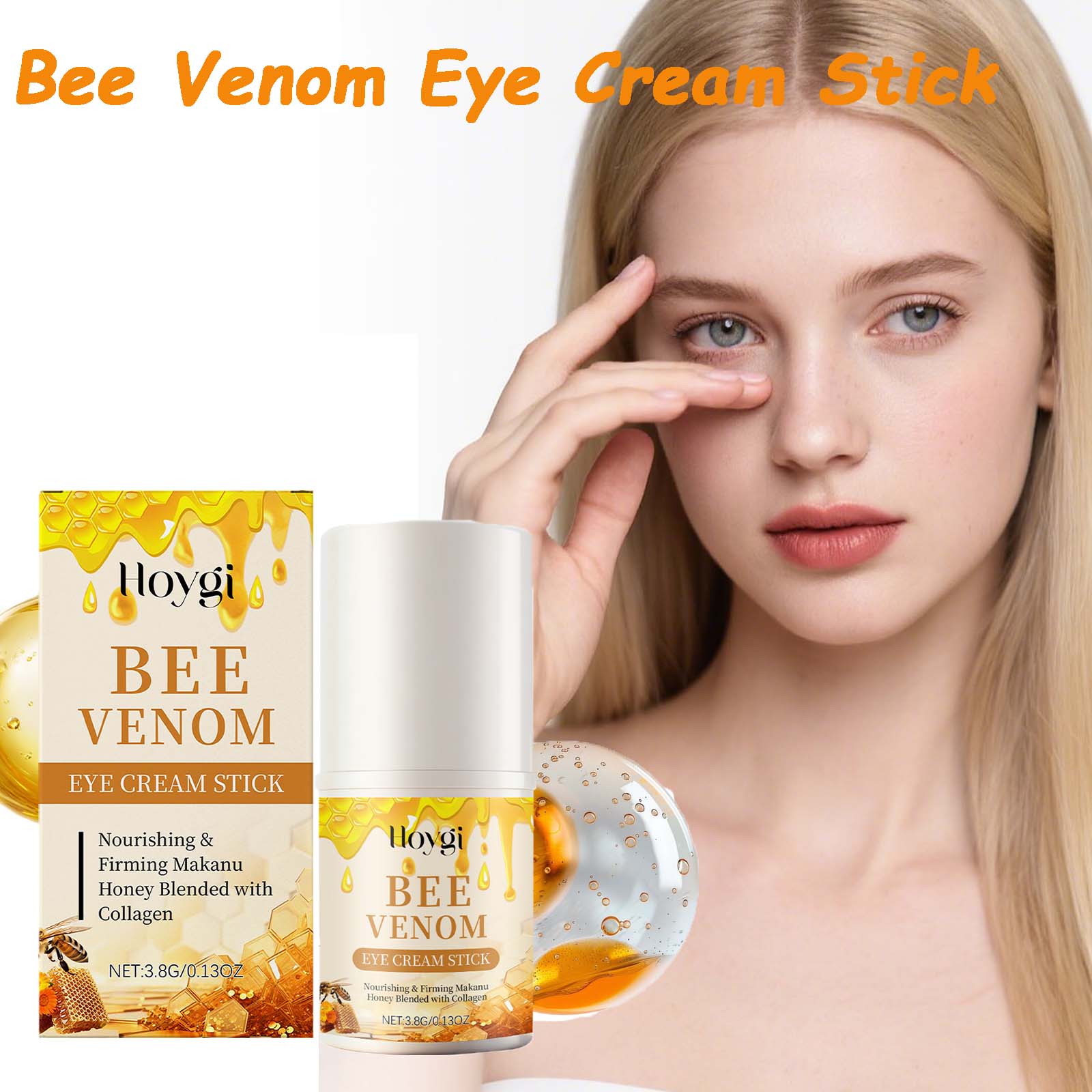 Women Bags Under Eyes - كريم عين لشد سم النحل يزيل