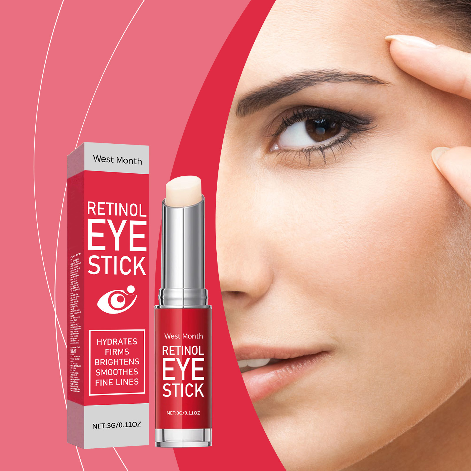 Women Bags Under Eyes - كريم عين الريتينول مع الكولاجين المضاد