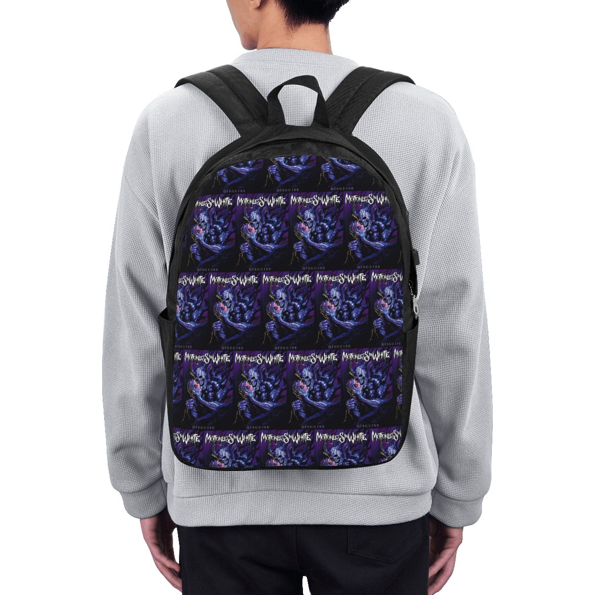 Women Bags For College - حقيبة ظهر بيضاء من Motionless In