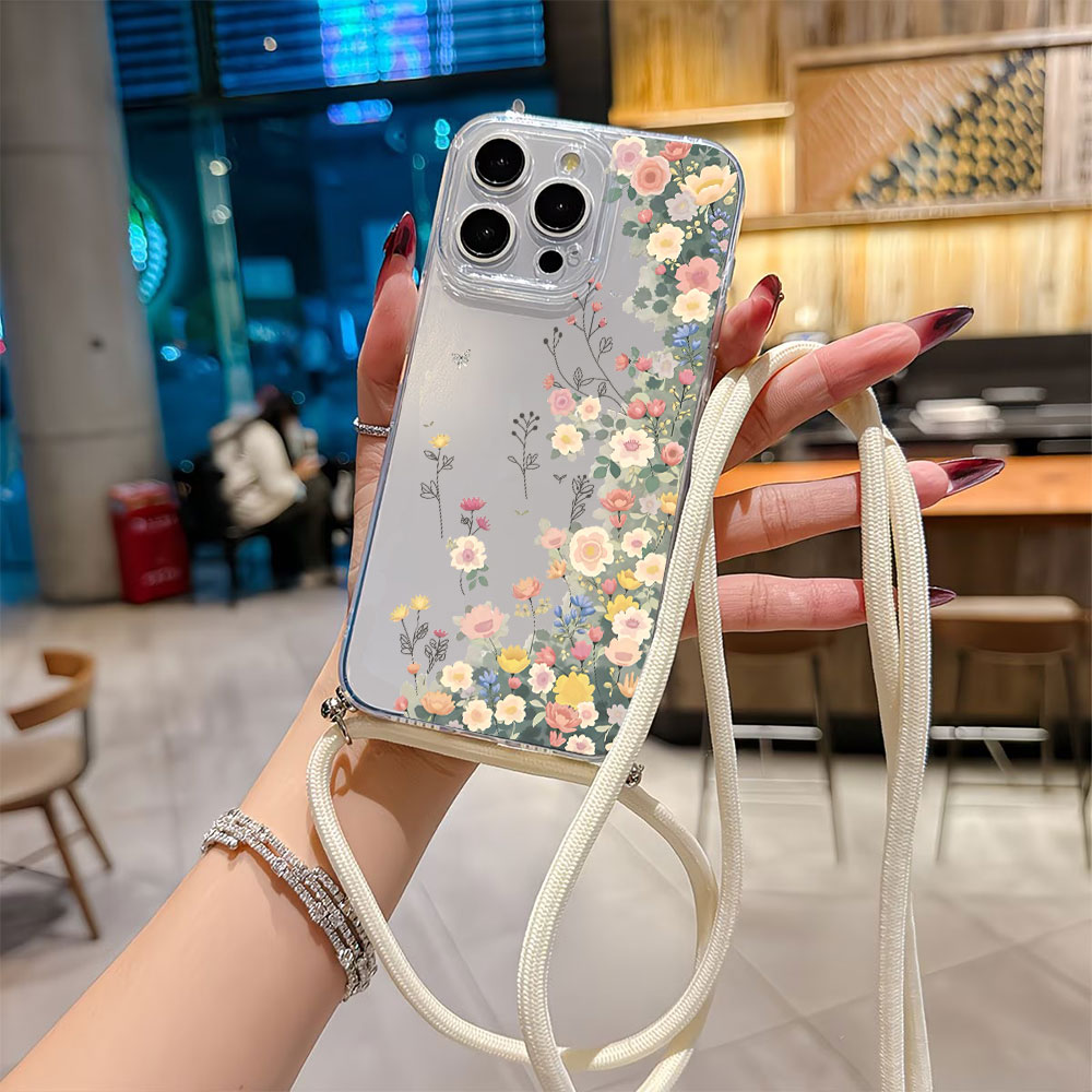 Phone Bag Crossbody - جراب هاتف بحزام كروس بودي وحبل