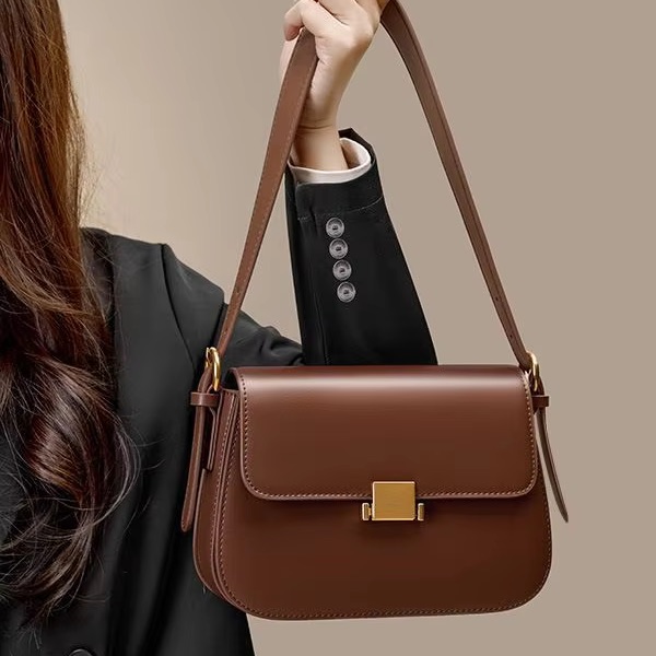 Women Bags Designer Sale - حقيبة كتف نسائية صغيرة مربعة الشكل