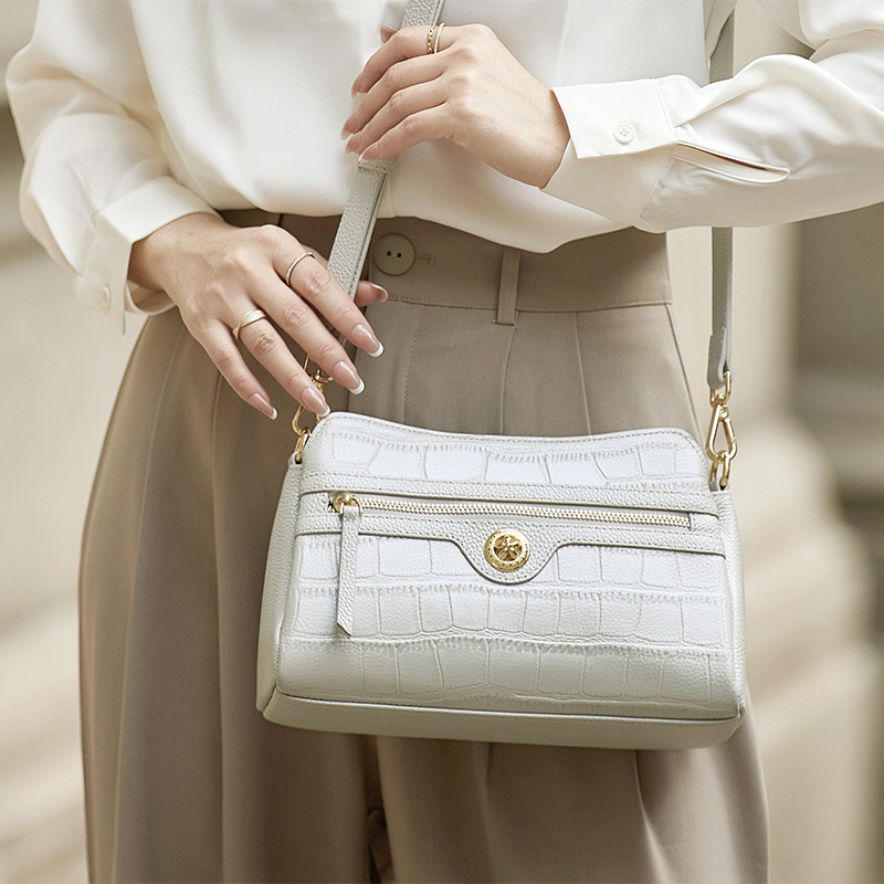 Women Bags Designer Sale - ZOOLER حقيبة كتف جلدية أصلية حقيقية