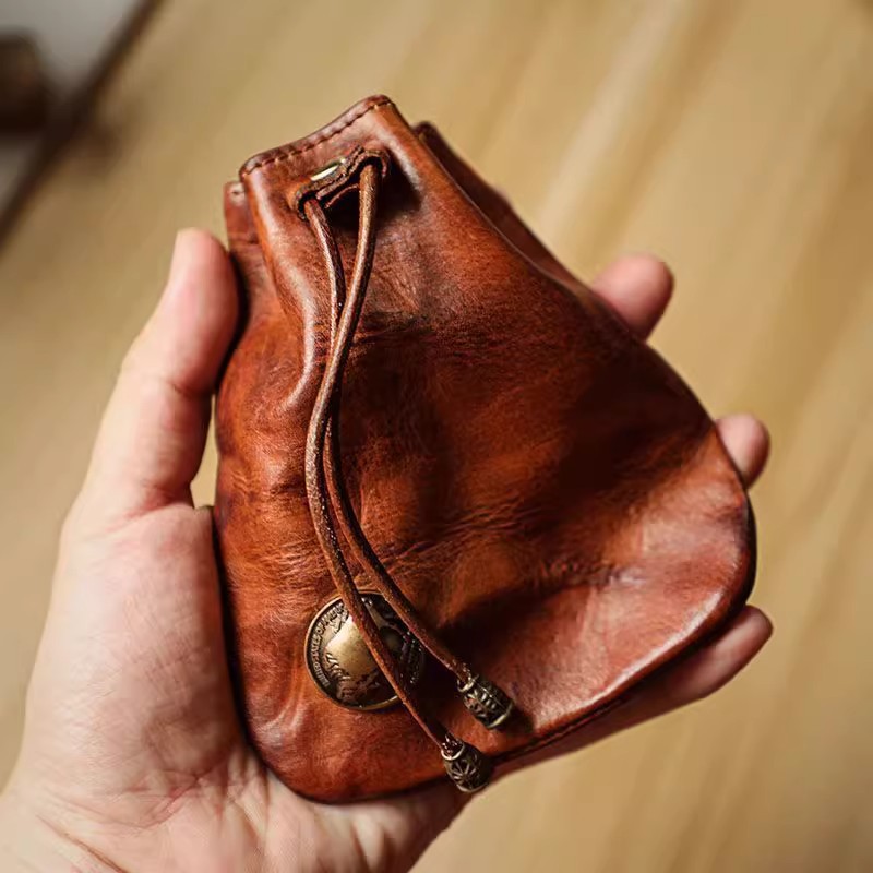 Women'S Japanese Bags - محفظة جلدية ناعمة أصلية على الطراز