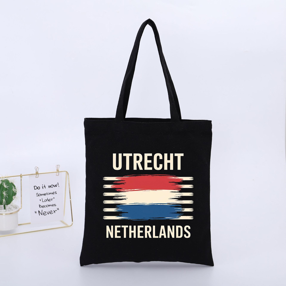 Women Bags Netherlands - حقيبة قماشية مطبوعة بعلم أورثهاغ من
