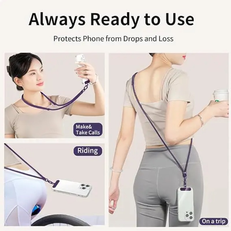 حبل تعليق هاتف عالمي قابل للتع - مراجعة Phone Bag Crossbody وسعره