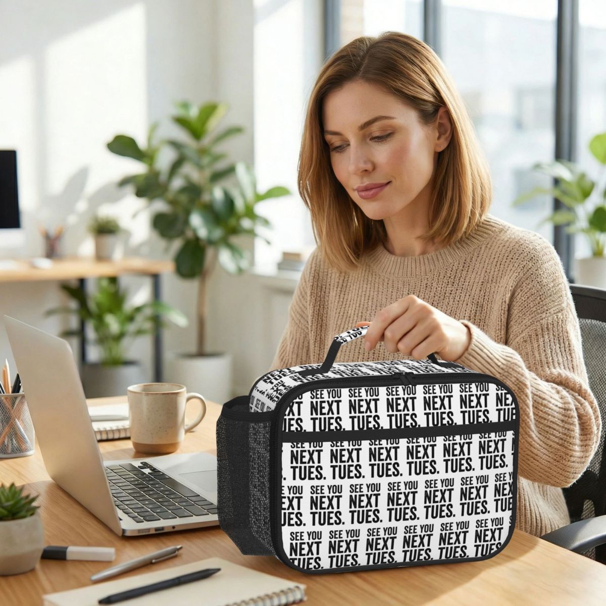 حقيبة غداء معزولة حرارياً للنس - مراجعة Women Bags Next وسعره
