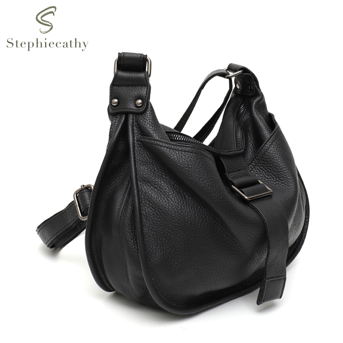 حقيبة كتف نسائية من الجلد الطب - مراجعة Hobo Bag Slouchy وسعره
