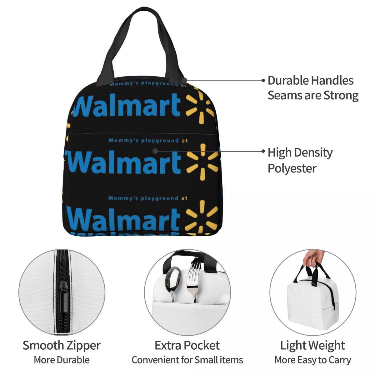 حقيبة غداء معزولة من وولمارت ل - مراجعة Women Bags Walmart وسعره