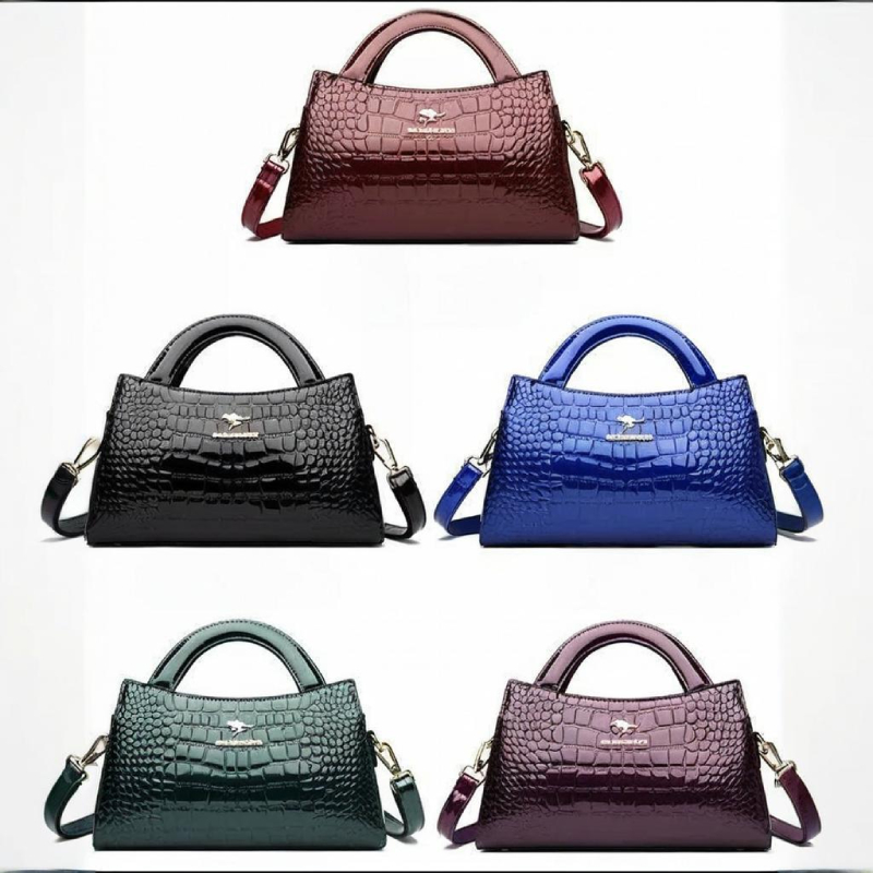 حقيبة كتف كروس بنمط تمساح الكن - مراجعة Women'S Kangaroo Bags وسعره