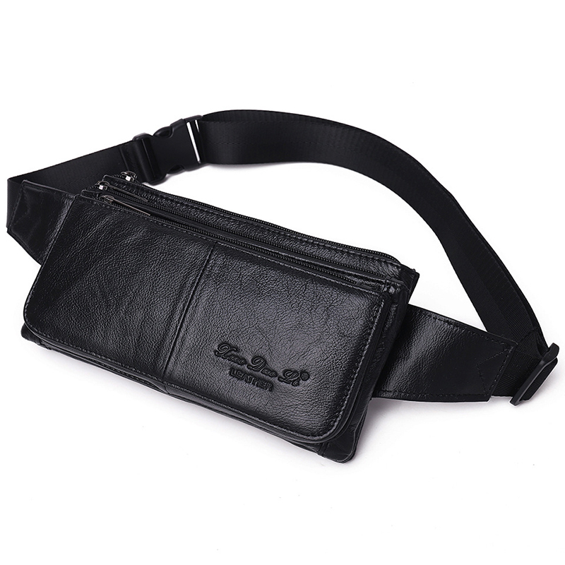 حقيبة خصر رجالية من الجلد الطب - مراجعة Saddle Bag Leather وسعره