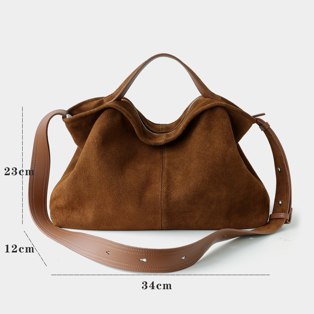 حقائب يد من الجلد الطبيعي من ج - مراجعة Hobo Bag Slouchy وسعره
