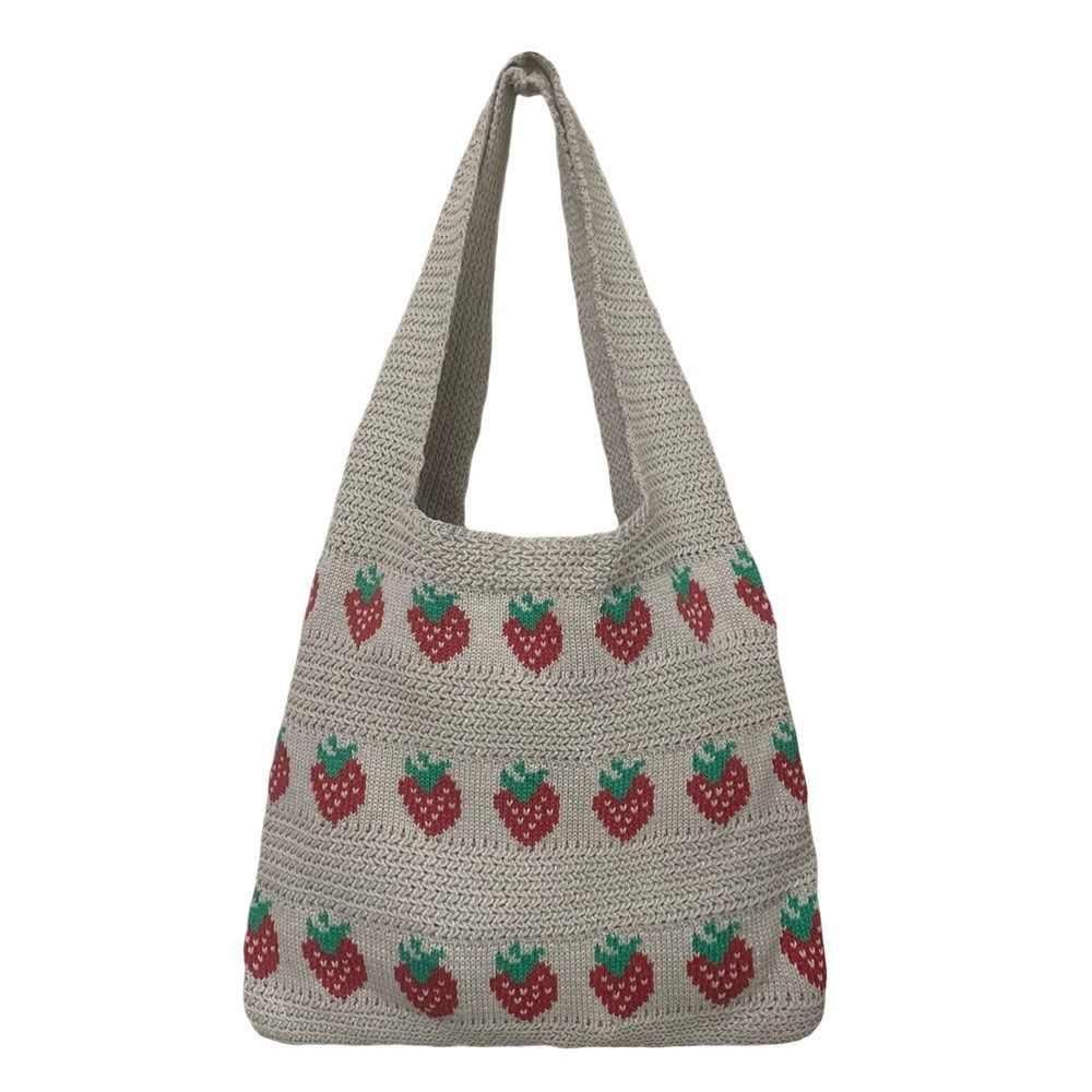 حقيبة يد نسائية بتصميم محبوك،  - مراجعة Crochet Market Bag وسعره