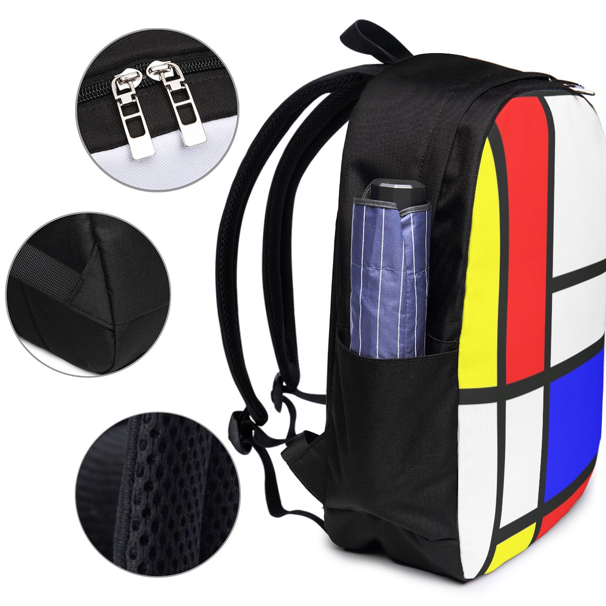 حقيبة ظهر من Piet Mondrian Com - مراجعة Women Bags For College وسعره
