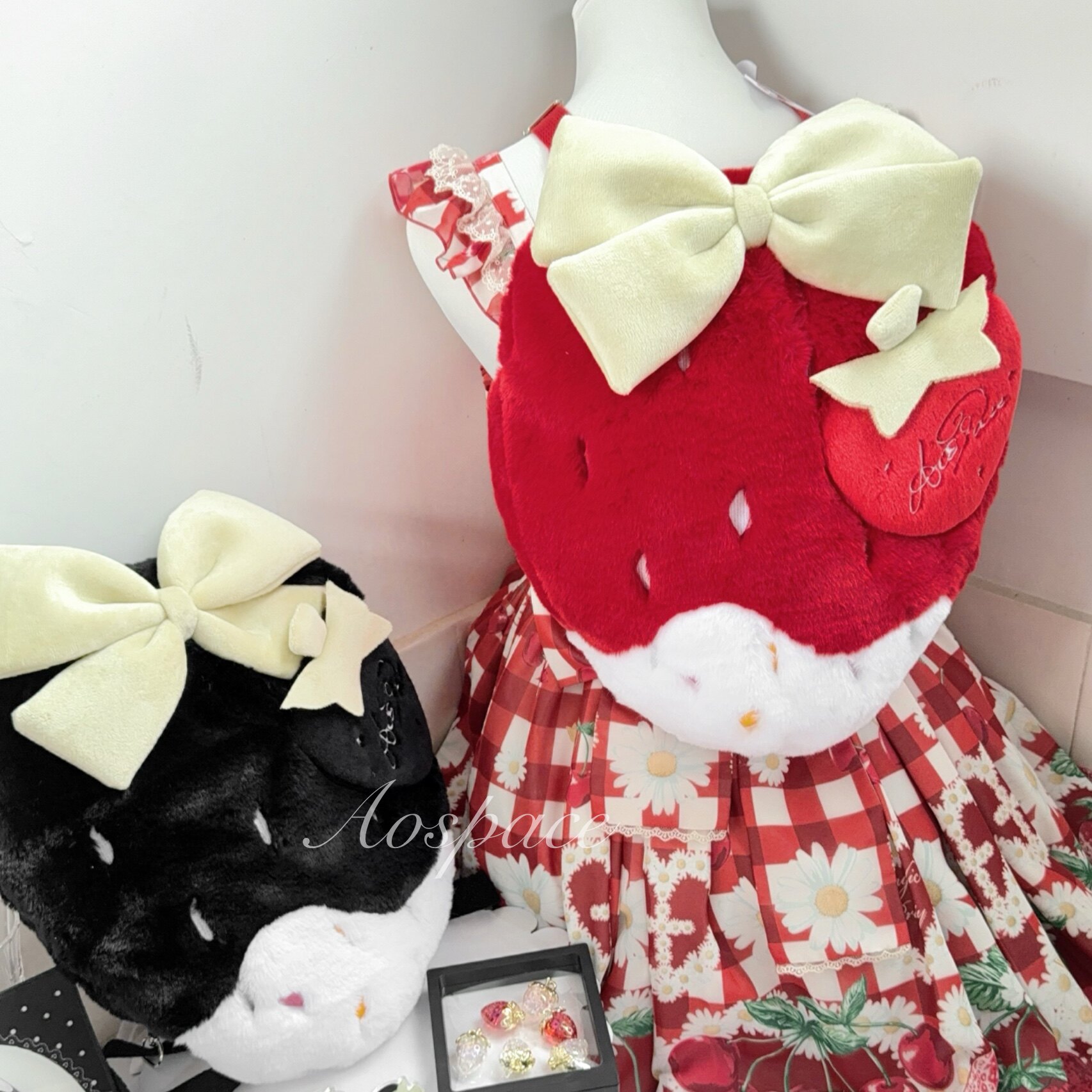 حقيبة كتف يابانية لوليتا مطرزة - مراجعة Women'S Japanese Bags وسعره
