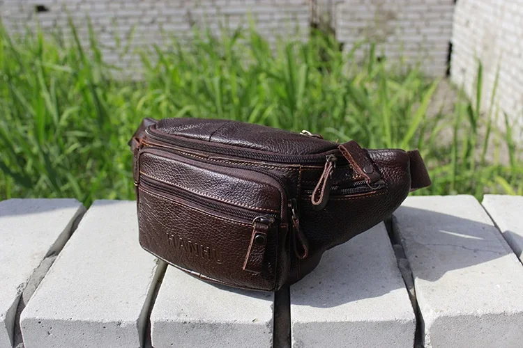 جلد البقر الأصلي الخصر حقيبة ا - مراجعة Saddle Bag Leather وسعره