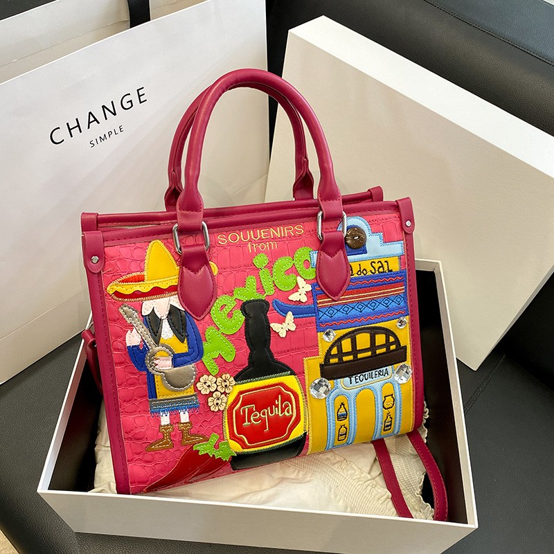 حقائب نسائية بتصميم مرقع بسحاب - مراجعة Women Bags Designer Sale وسعره