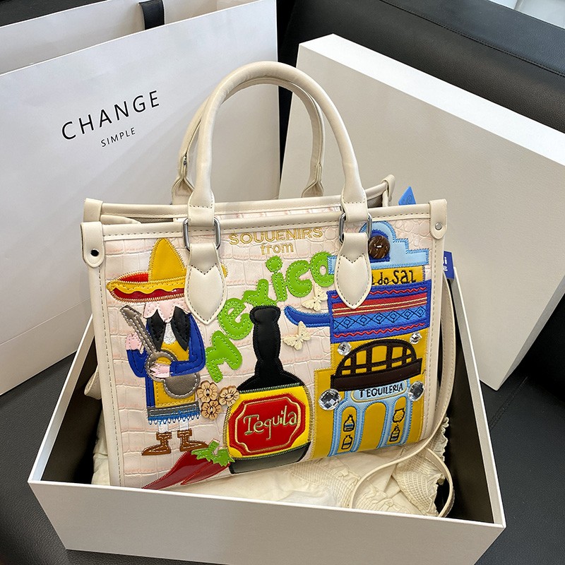 حقائب نسائية بتصميم مرقع بسحاب - مراجعة Women Bags Designer Sale وسعره