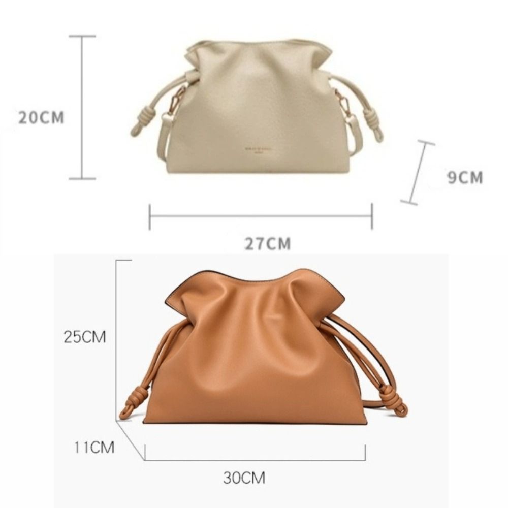 حقيبة فاخرة من الجلد الصناعي ب - مراجعة Hobo Bag Slouchy وسعره