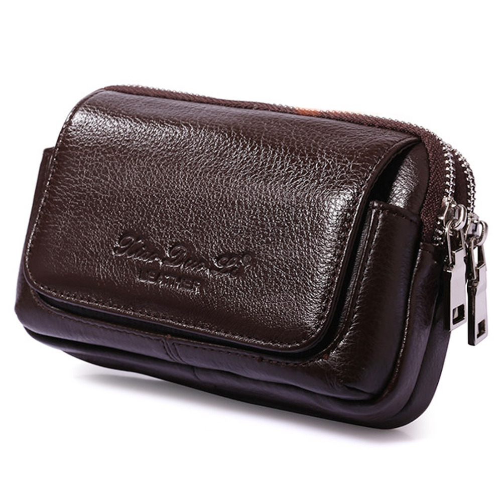 الرجال جلد طبيعي الخصر حزمة مر - مراجعة Saddle Bag Leather وسعره