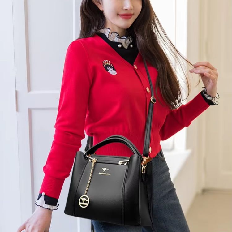 2026 حقيبة يد نسائية فاخرة بتص - مراجعة Women'S Kangaroo Bags وسعره