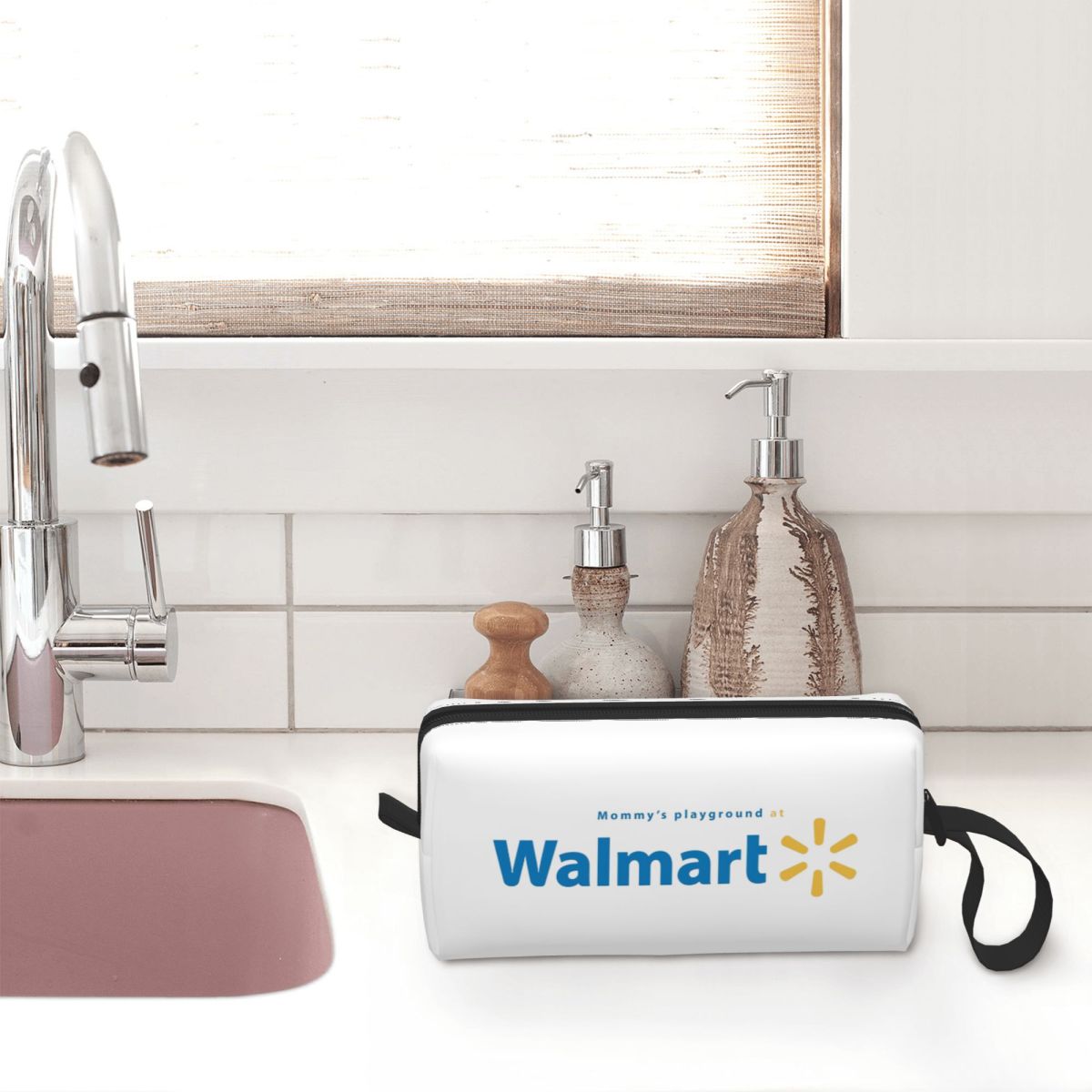حقيبة مكياج وولمارت، منظم مستح - مراجعة Women Bags Walmart وسعره